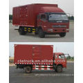 dongfeng 4x2 van cargo truck for sale,20 cbm cargo truck